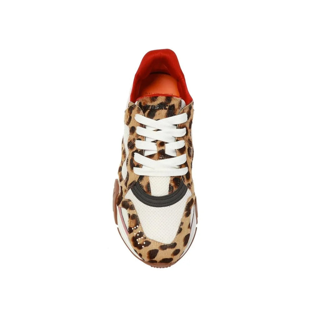 Versace Squalo Leopard Sneakers - Sneakers