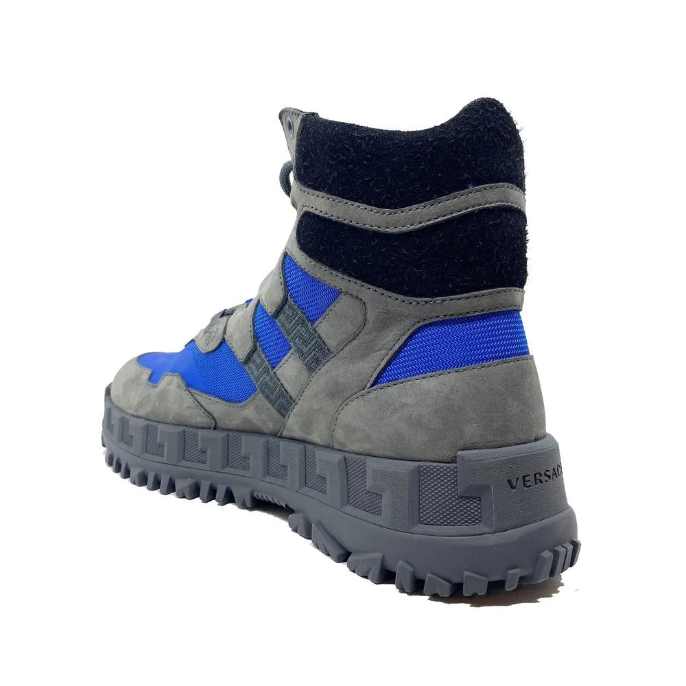 Versace Suede Hiking Boots - EU42/US9 - Boots