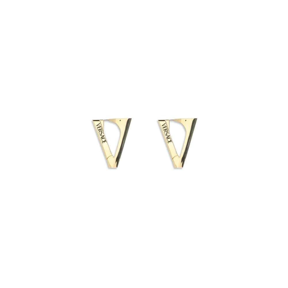 Versace V drop Earrings - One Size - Earrings