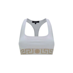 Versace White Cotton Top