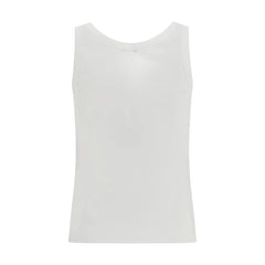 Versace White Cotton Top - IT42 | L