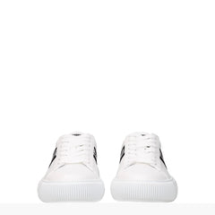 Versace White Leather Sneakers