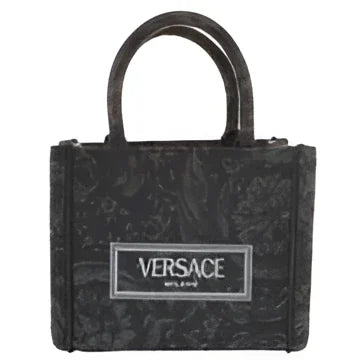 Versace Women’S ’Extra Small Athena’ Shopping Bag Black