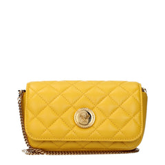 Versace Yellow Leather Crossbody Bag