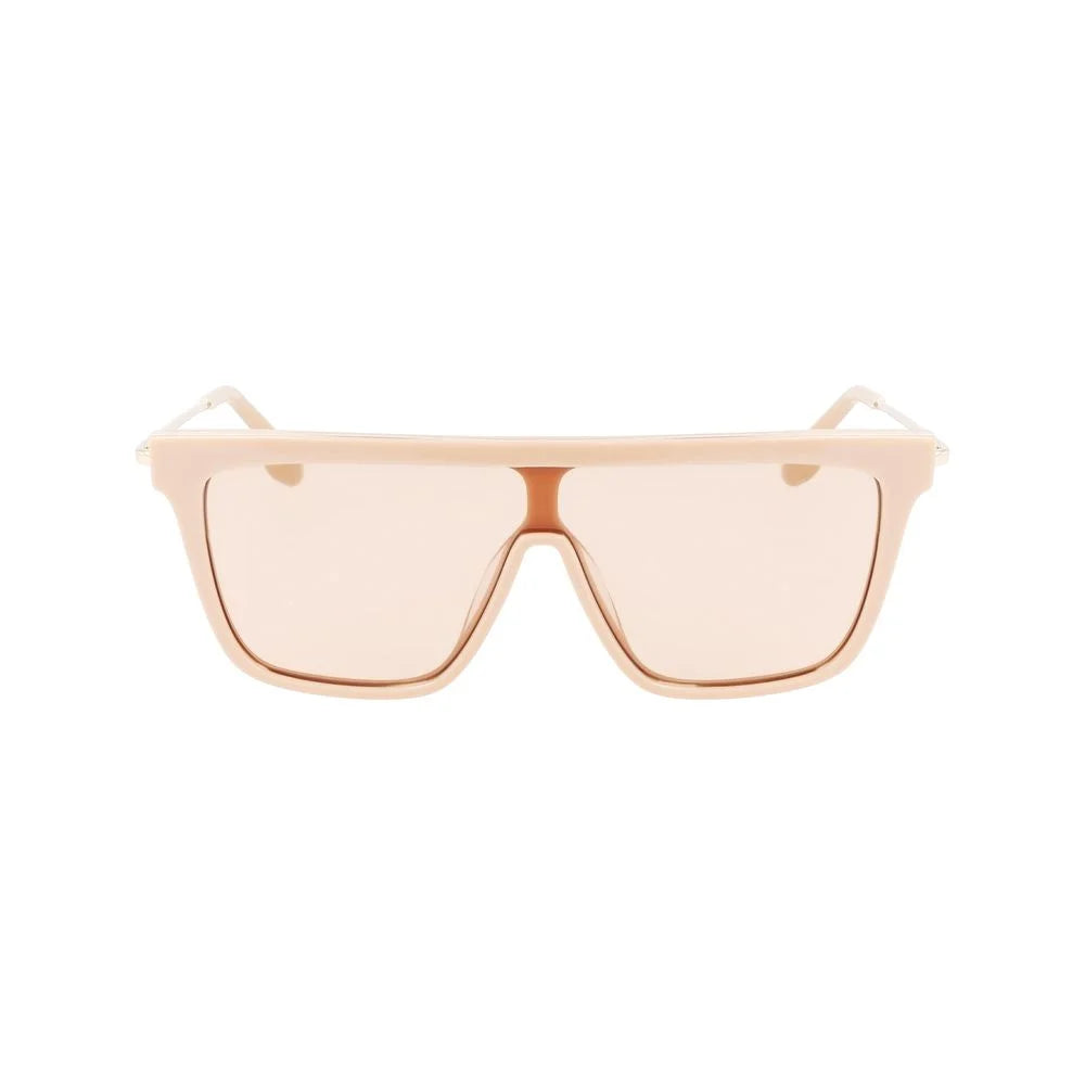 Victoria Beckham Beige Acetate Sunglasses