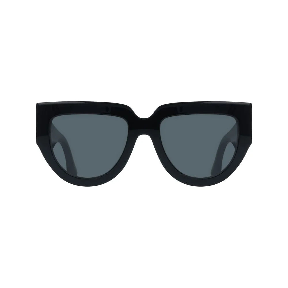 Victoria Beckham Black Acetate Sunglasses