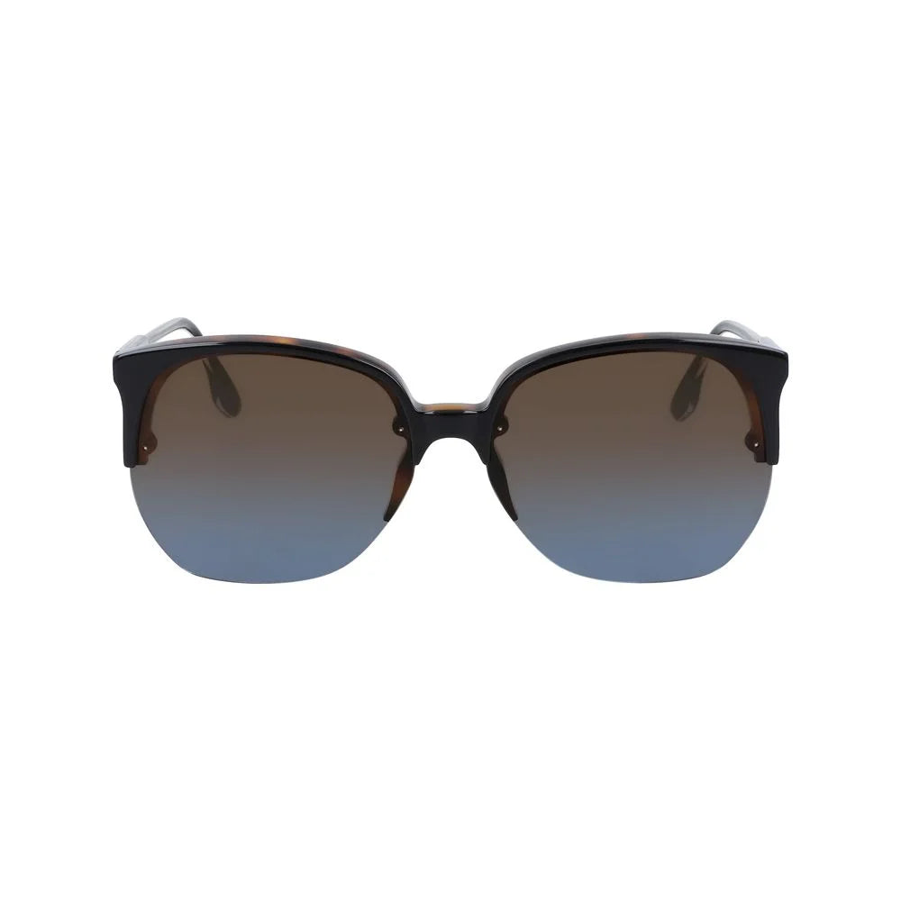 Victoria Beckham Black Acetate Sunglasses