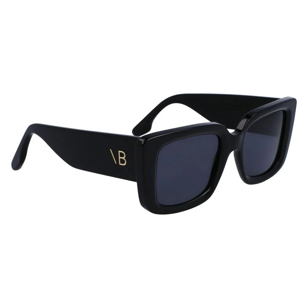 Victoria Beckham Black Acetate Sunglasses