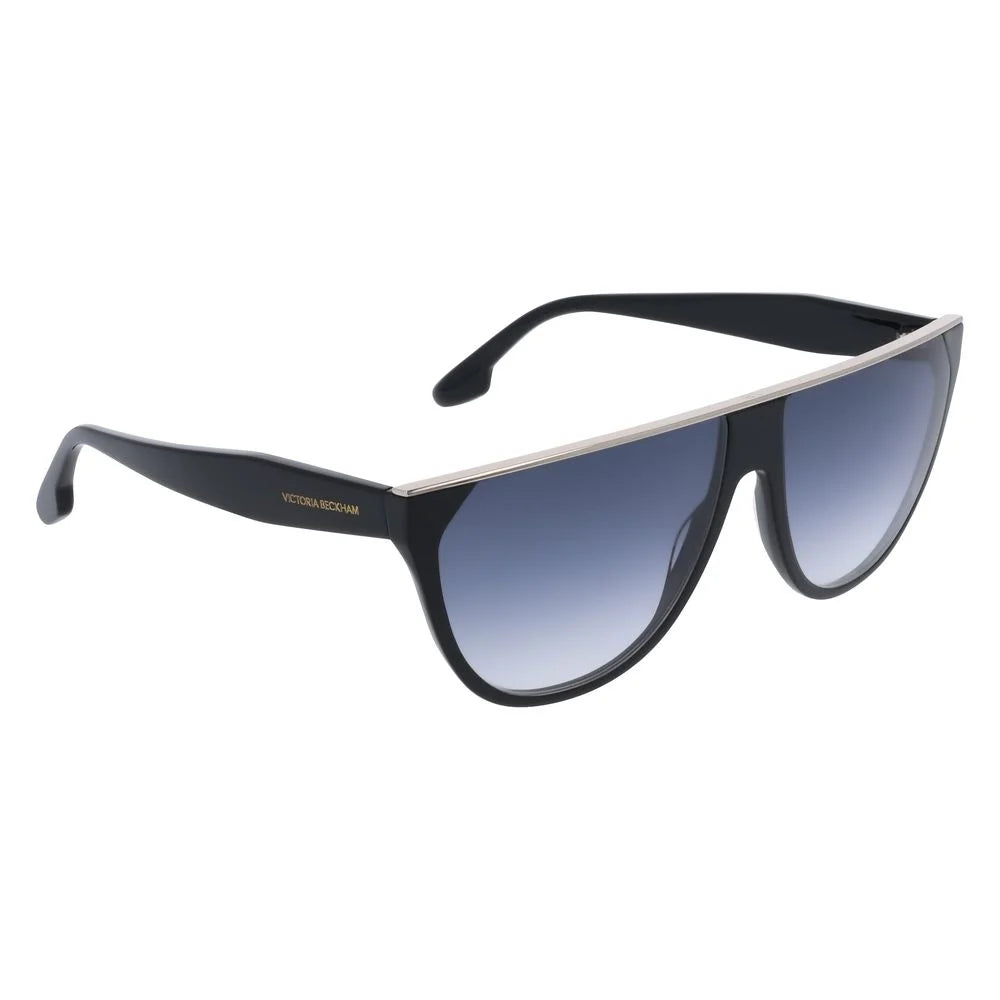 Victoria Beckham Black Acetate Sunglasses