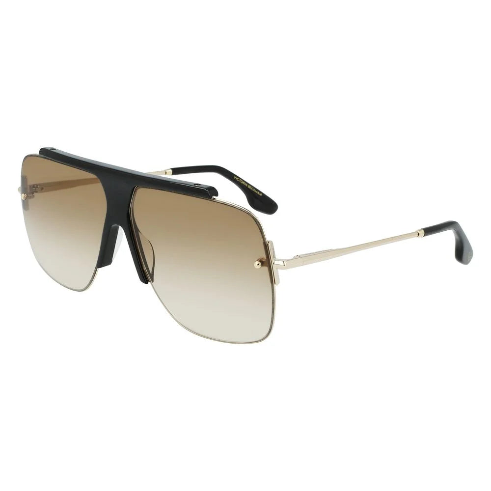 Victoria Beckham Black Acetate Sunglasses