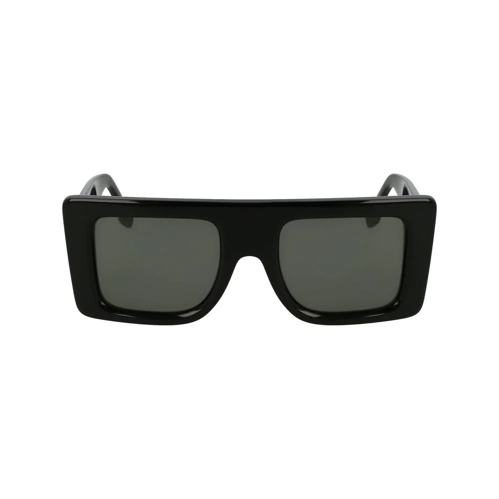 Victoria Beckham Black Acetate Sunglasses