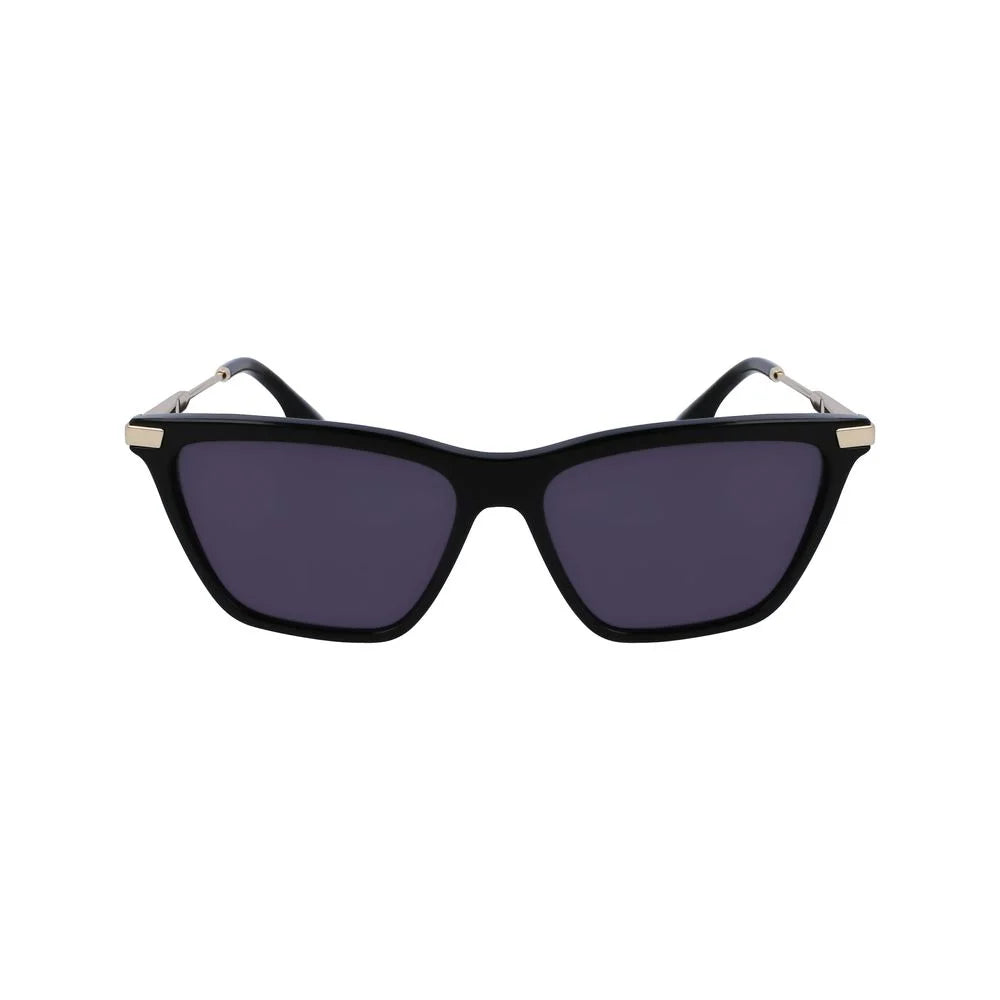 Victoria Beckham Black Acetate Sunglasses