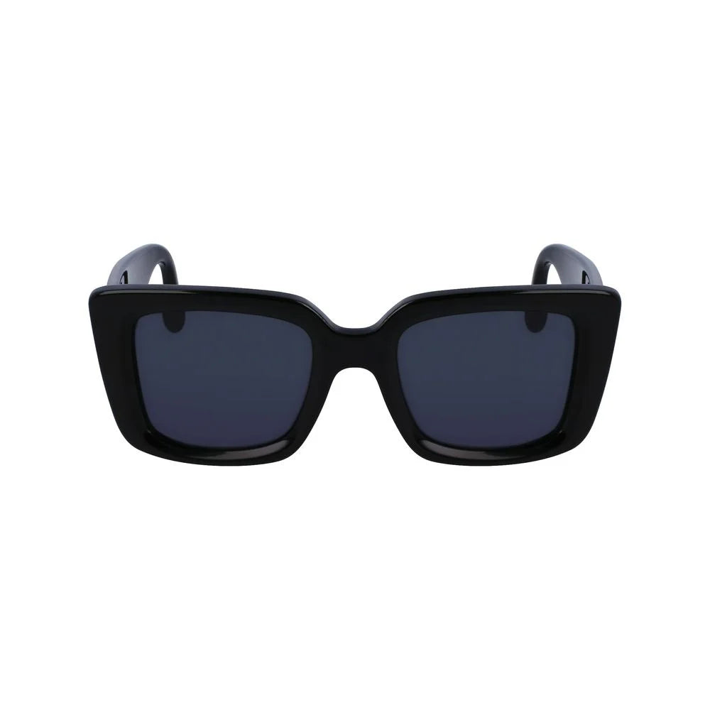 Victoria Beckham Black Acetate Sunglasses