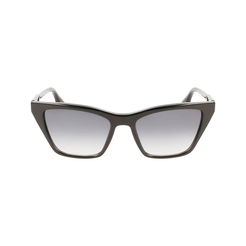 Victoria Beckham Black Acetate Sunglasses