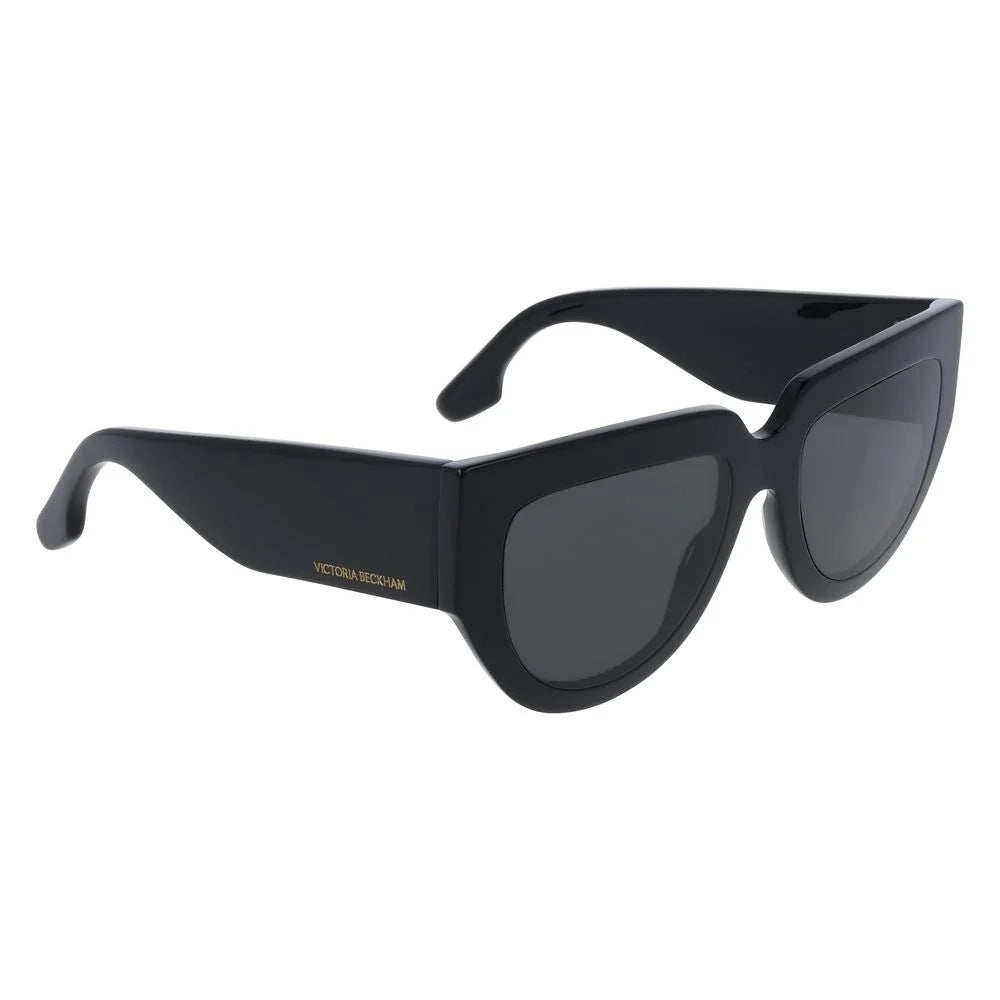 Victoria Beckham Black Acetate Sunglasses