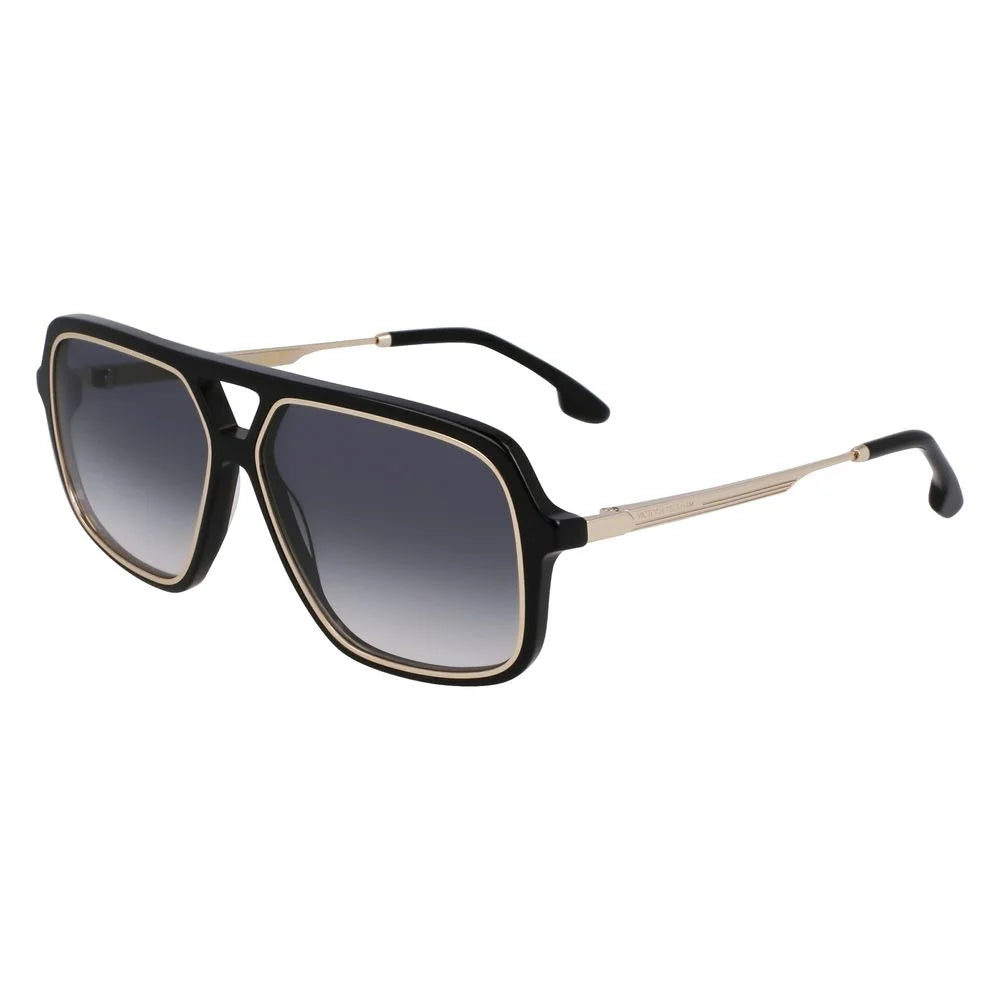 Victoria Beckham Black Acetate Sunglasses