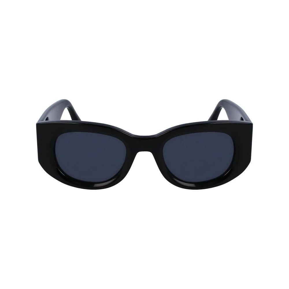 Victoria Beckham Black Acetate Sunglasses
