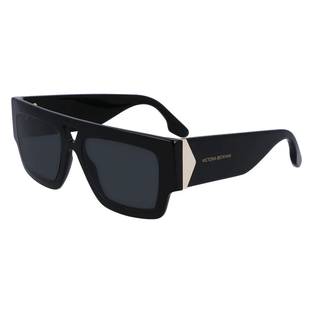 Victoria Beckham Black Acetate Sunglasses