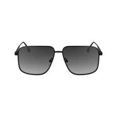 Victoria Beckham Black Metal Sunglasses