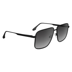 Victoria Beckham Black Metal Sunglasses