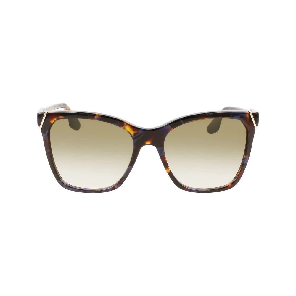 Victoria Beckham Blue Acetate Sunglasses