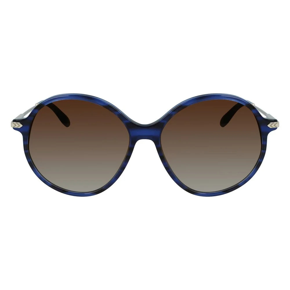 Victoria Beckham Blue Acetate Sunglasses
