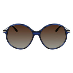 Victoria Beckham Blue Acetate Sunglasses