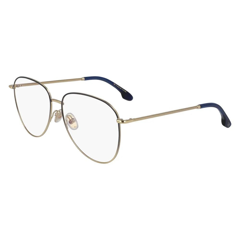 Victoria Beckham Blue Metal Glasses (Frames)