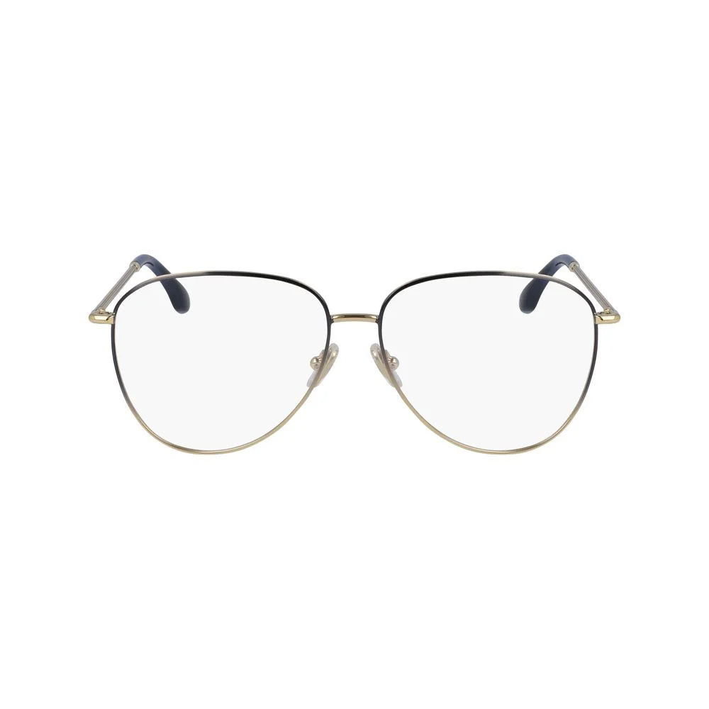 Victoria Beckham Blue Metal Glasses (Frames)