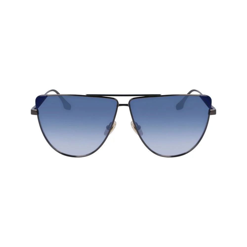 Victoria Beckham Blue Metal Sunglasses