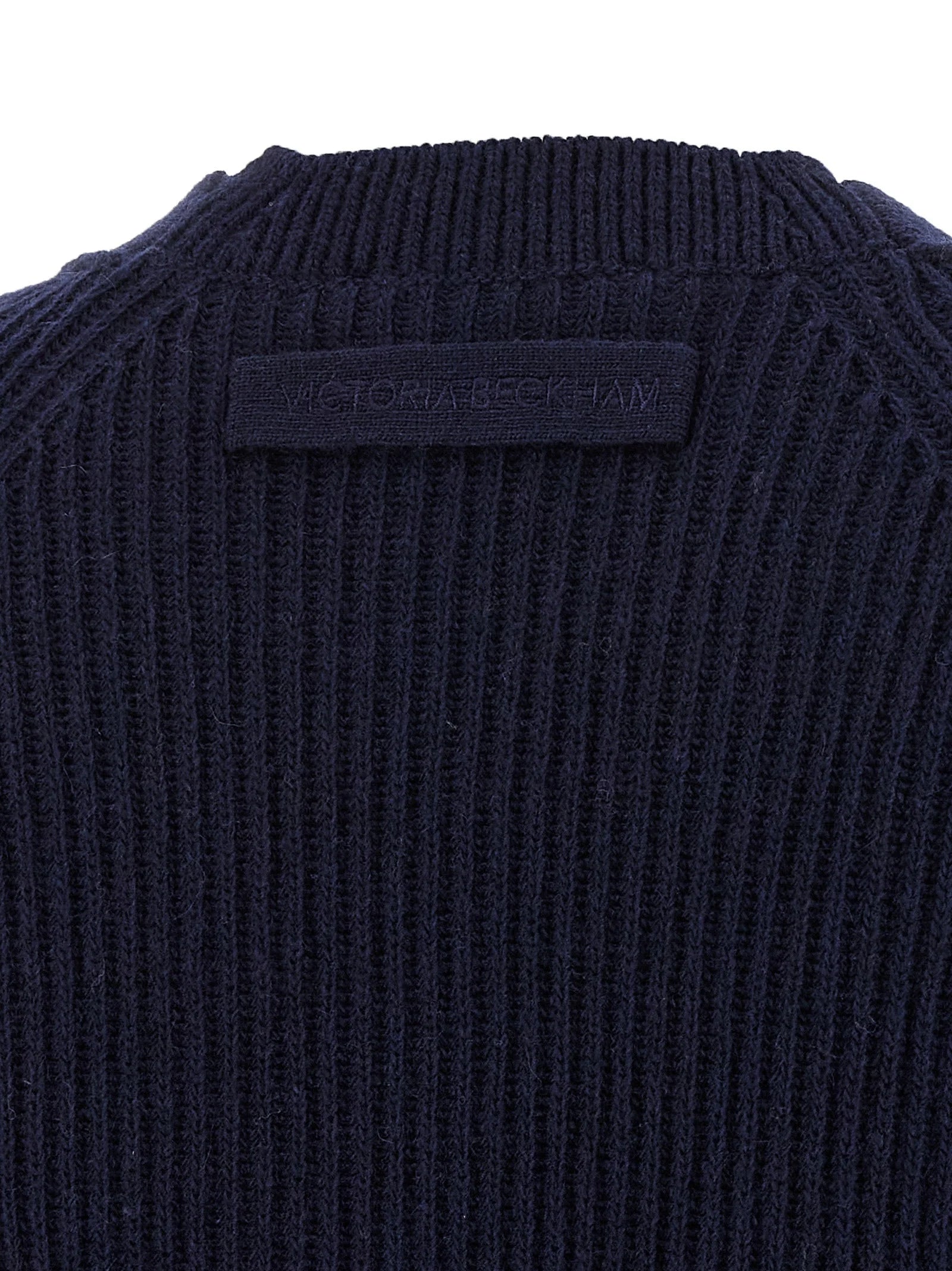 Victoria Beckham Blue Wool Cardigan - M