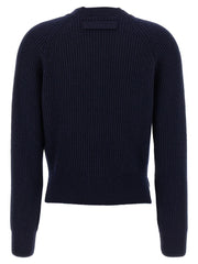 Victoria Beckham Blue Wool Cardigan - M