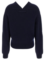 Victoria Beckham Blue Wool Cardigan - S