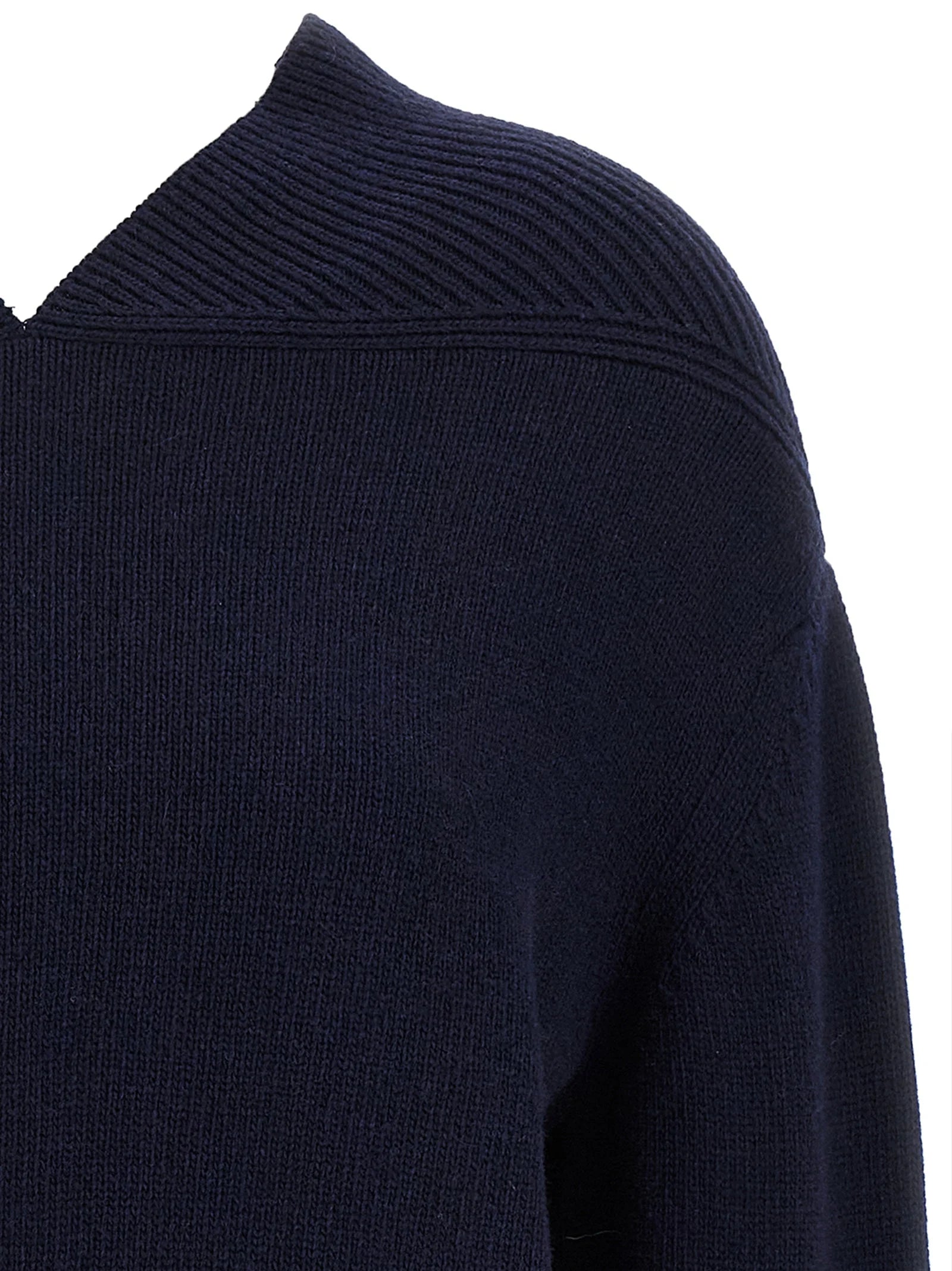 Victoria Beckham Blue Wool Cardigan - S