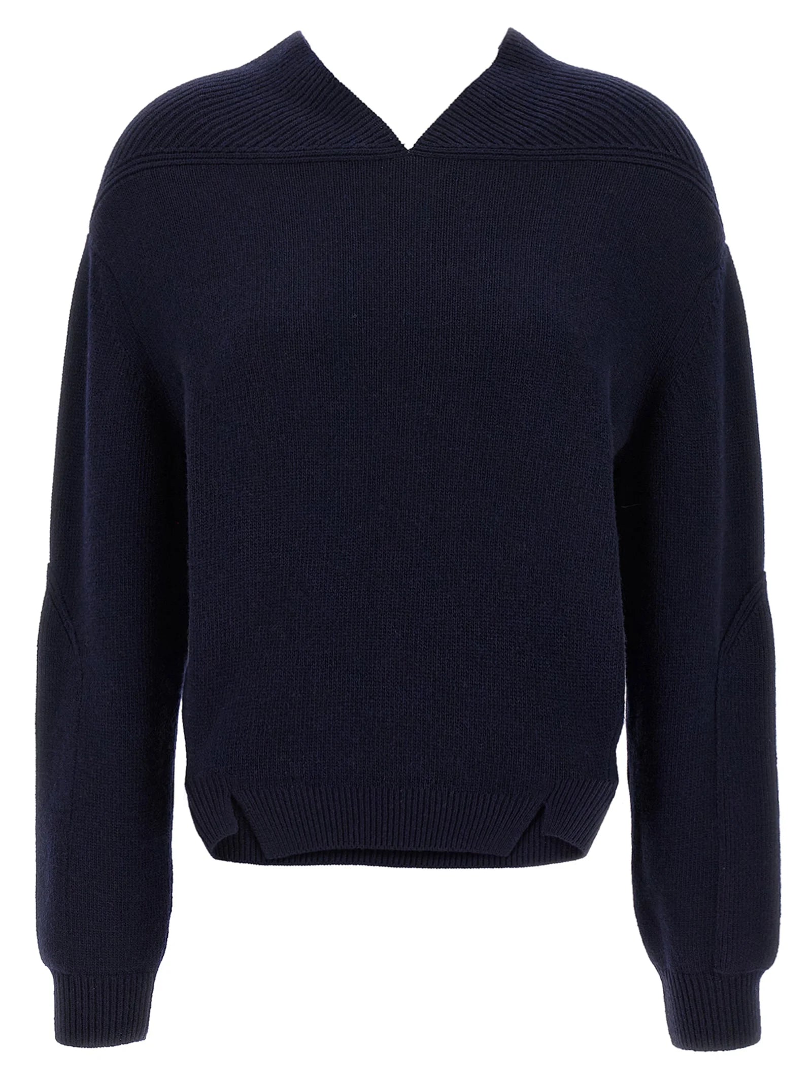 Victoria Beckham Blue Wool Cardigan - S