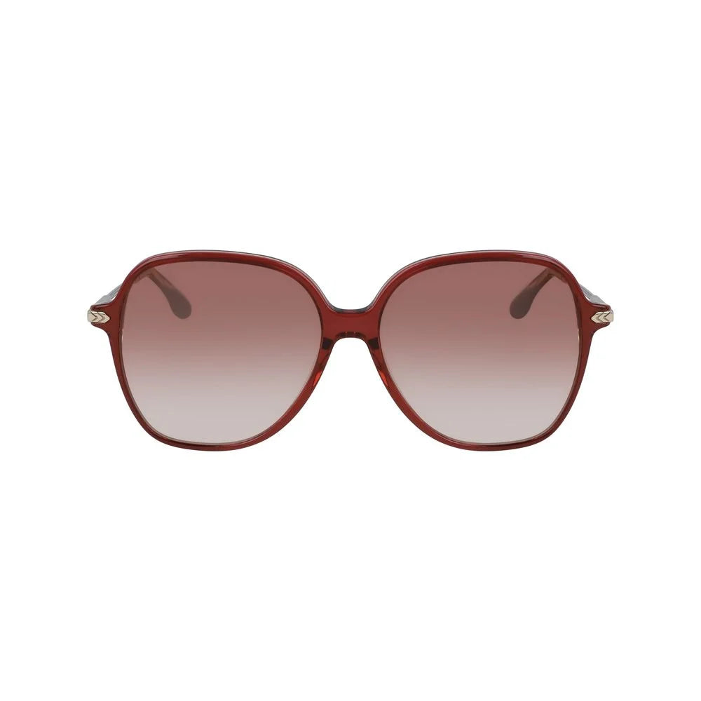 Victoria Beckham Bordeaux Acetate Sunglasses