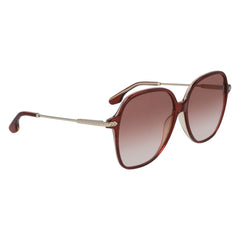 Victoria Beckham Bordeaux Acetate Sunglasses
