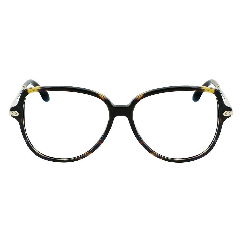 Victoria Beckham Brown Acetate Glasses (Frames)
