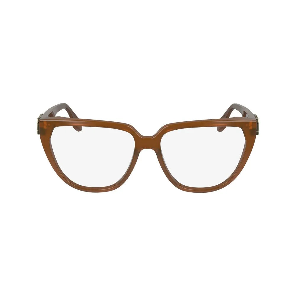 Victoria Beckham Brown Acetate Glasses (Frames)