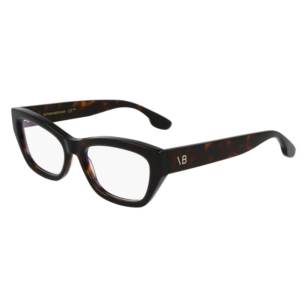 Victoria Beckham Brown Acetate Glasses (Frames)