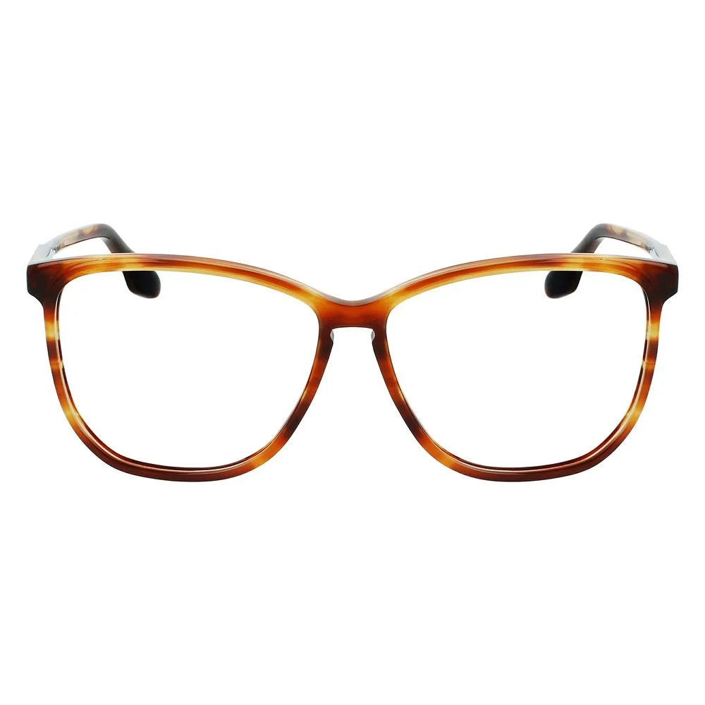 Victoria Beckham Brown Acetate Glasses (Frames)