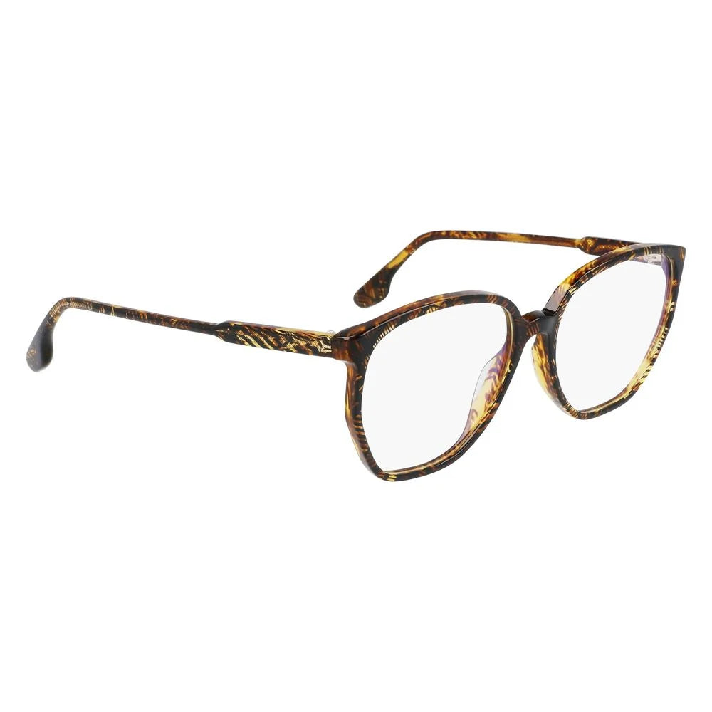 Victoria Beckham Brown Acetate Glasses (Frames)