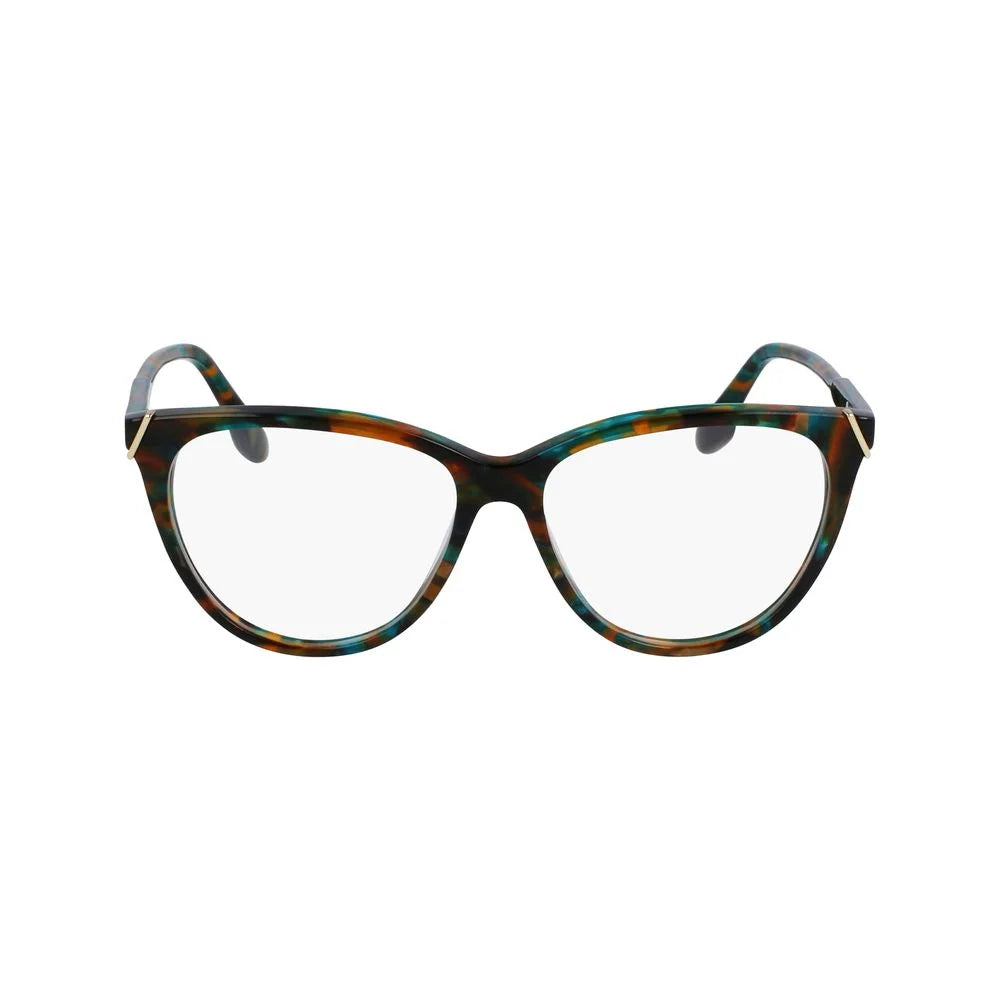 Victoria Beckham Brown Acetate Glasses (Frames)