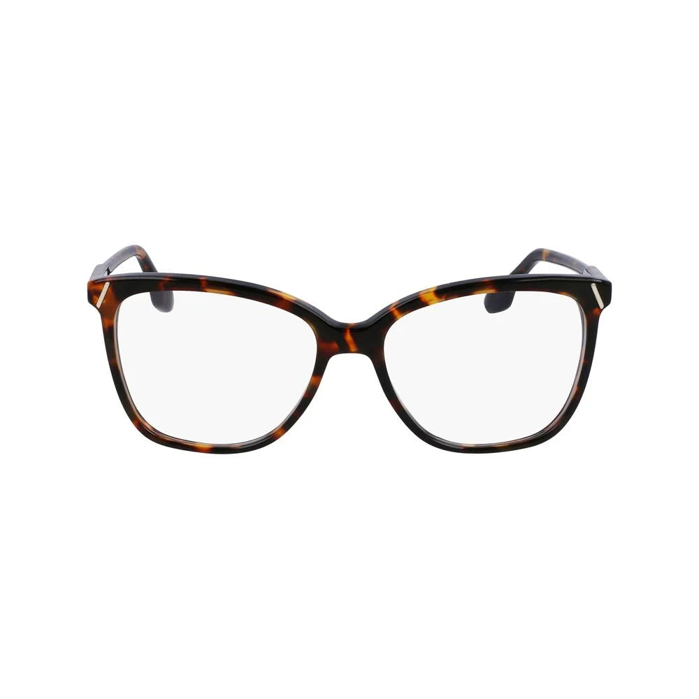 Victoria Beckham Brown Acetate Glasses (Frames)
