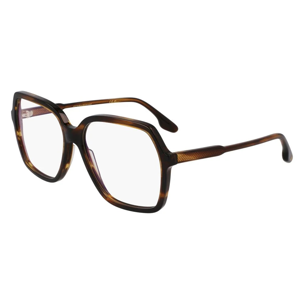 Victoria Beckham Brown Acetate Glasses (Frames)