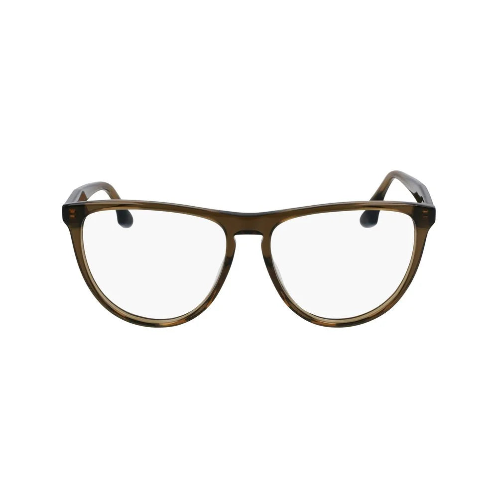 Victoria Beckham Brown Acetate Glasses (Frames)