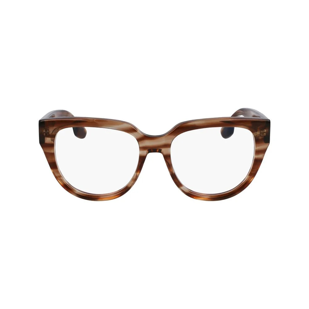 Victoria Beckham Brown Acetate Glasses (Frames)