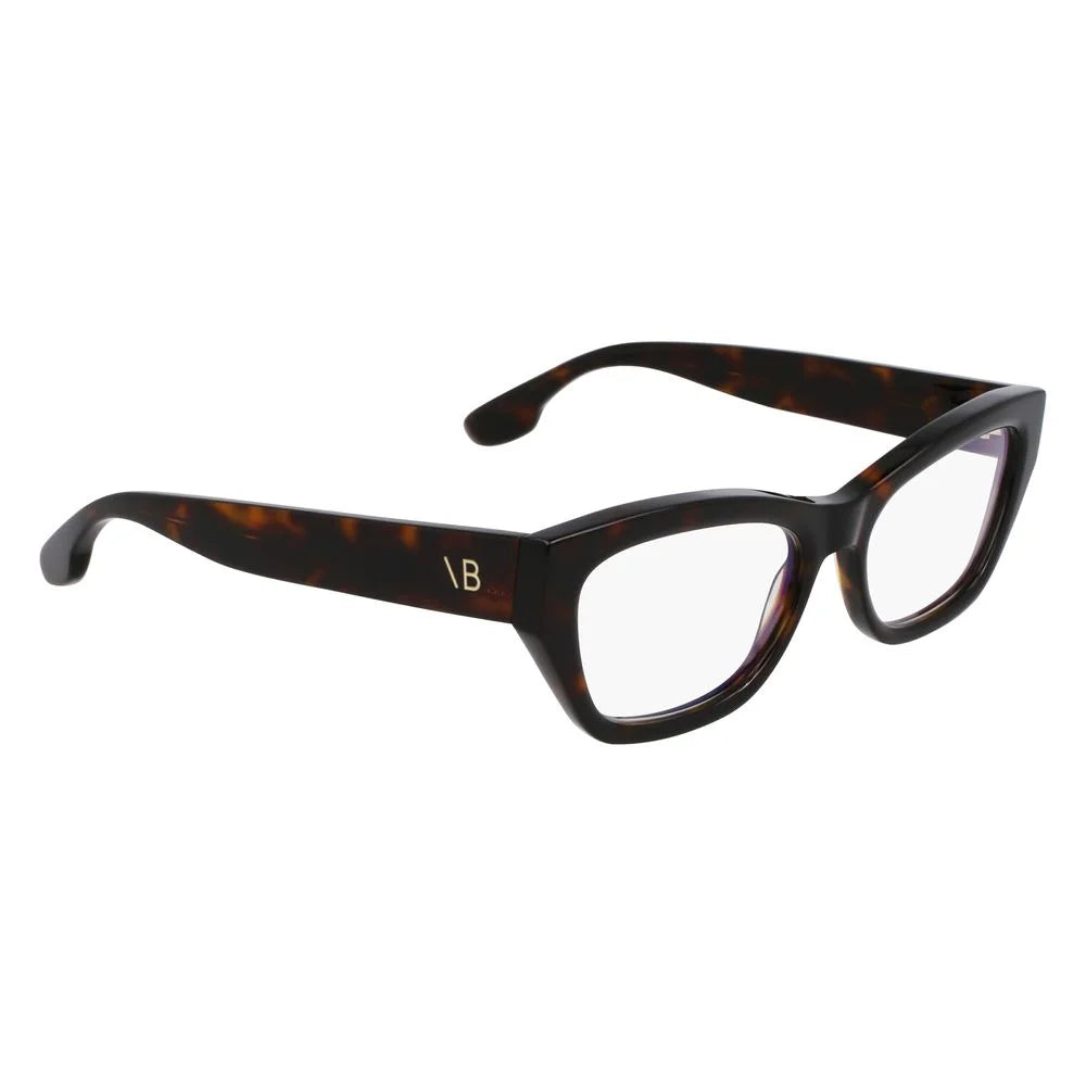 Victoria Beckham Brown Acetate Glasses (Frames)