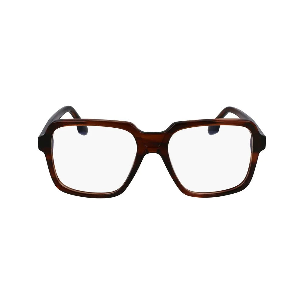 Victoria Beckham Brown Acetate Glasses (Frames)