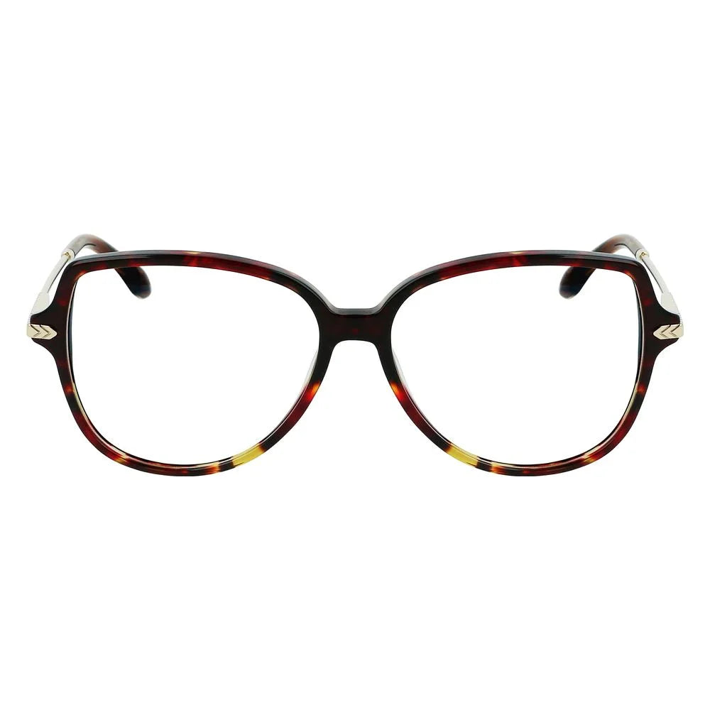 Victoria Beckham Brown Acetate Glasses (Frames)